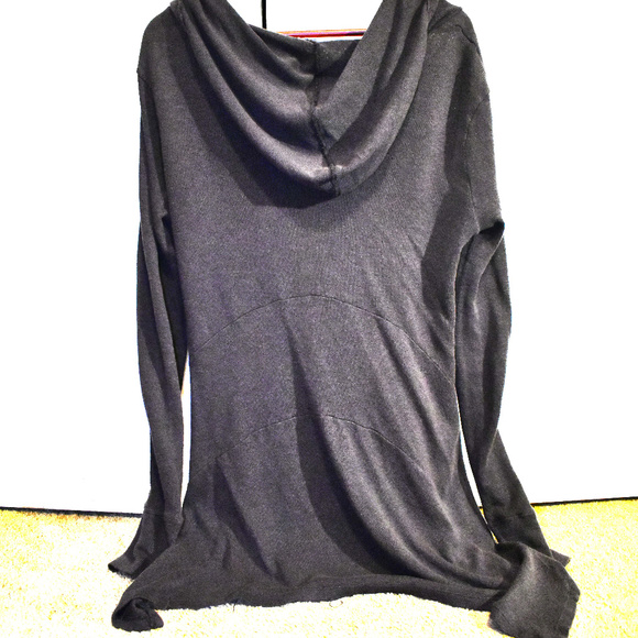 Mod-O-Doc Asymmetrical Cardigan Hoodie - Picture 3 of 4